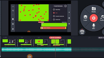 green heart animation kinemaster design|Change color design |kinemaster frame border design