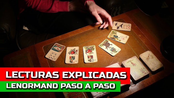 LENORMAND: LECTURAS SIMPLES