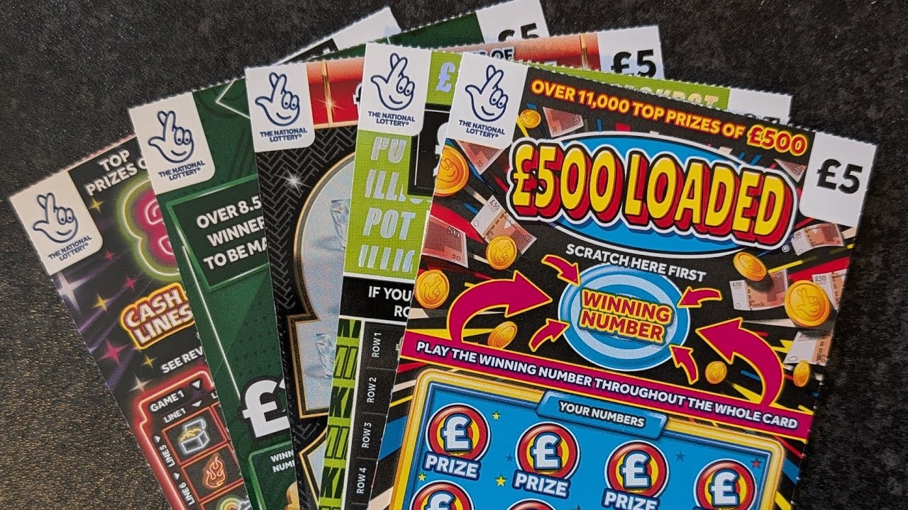 Набор лотерейных скретч-карт Allwyn UK ​​National Lottery стоимостью 25 фунтов стерлингов (1 фунт...