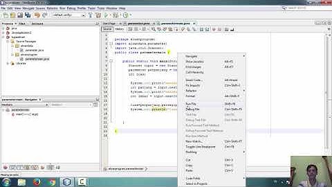 Contoh Parameter, Method, Konstruktor, dan Enkapsulasi di java OOP (Hitung Luas Persegi Panjang)