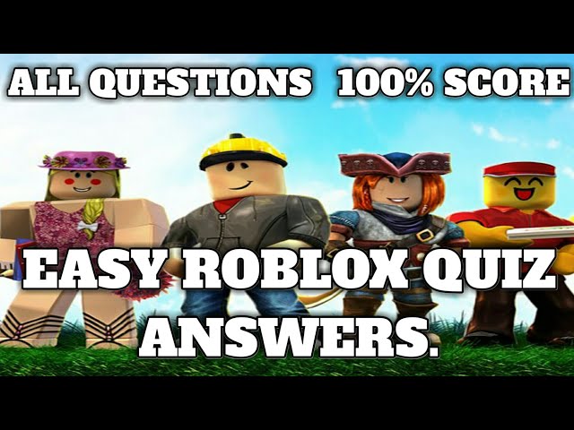 Quiz Diva - The Ultimate Roblox Quiz (Answers)