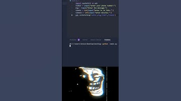 Whatsapp bot in just 6 lines of code #coding #python