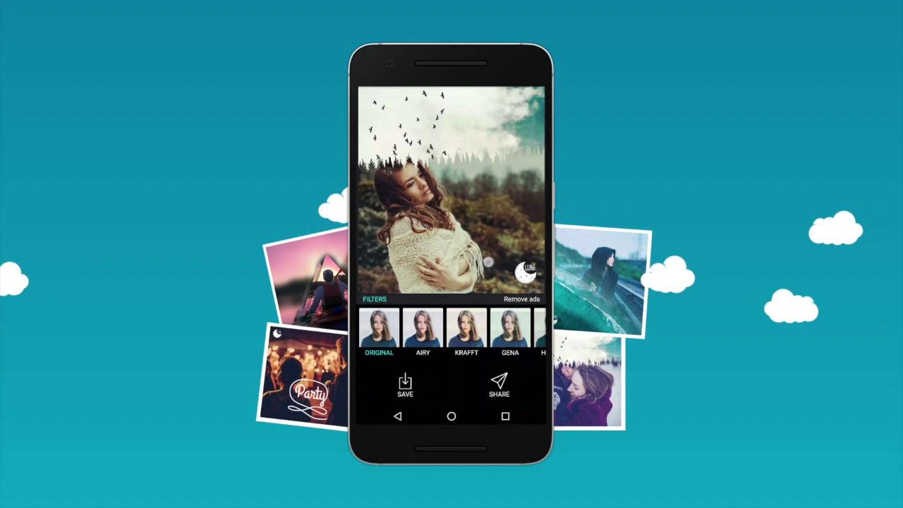 Lune Photo frames App #luneapp