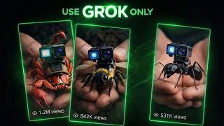 I Found a Hidden AI Niche Getting 90M+ Views (FREE Grok Method) screenshot 5