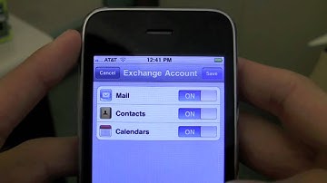 iPhone Zimbra Setup