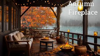 Relaxing Sleep Music, Rain with Fireplace Sounds In Cozy Autumn Lake House Ambience For Sleeping by Enjoy Nature 212 views 6 months ago 24 hours