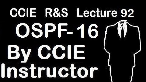 ospf routing protocol tutorial | CCIE R&S Lecture 92 | WhatsApp +91-935-139-3754