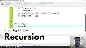 Coding Itu Gampang! Recursive di C: Hah? Fungsi Manggil Diri Sendiri? Belajar Coding Yuk