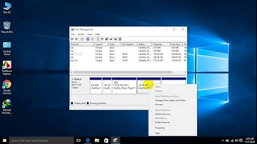 How to access hidden drives after full partition windows 10