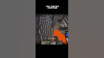 That one bro everytime #4 #minecraft #shorts