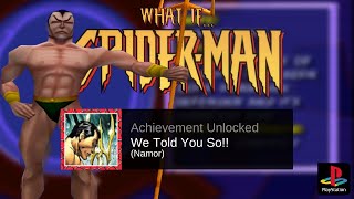 Spider-Man (PS1) "We Told You So!" Achievement | RetroAchievements