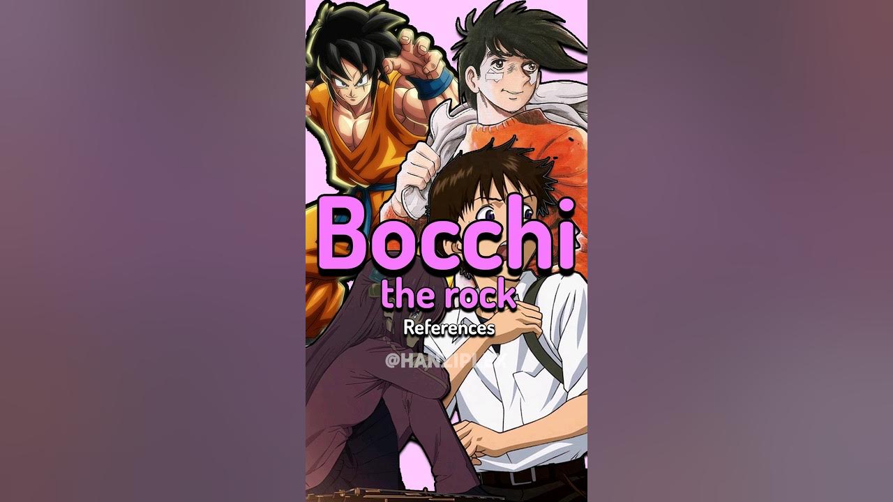 Bocchi The Rock Anime References Bocchi The Rock Anime References