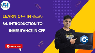 84.introduction to inheritance in cpp | C++ in Telugu