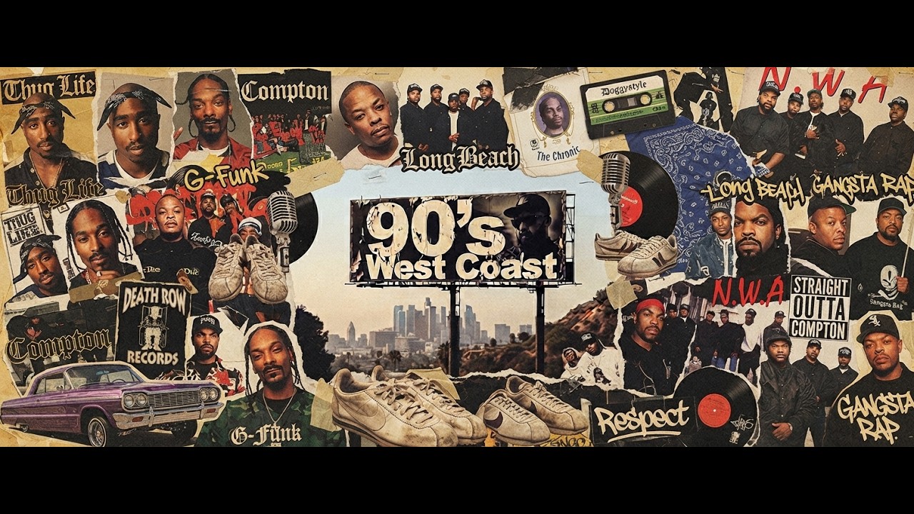 90s West Coast G-Funk Mix 🔥 Classic West Coast Hip Hop, Gangsta