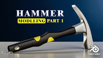 Blender Hammer Modeling Tutorial - Part 1 | Beginner’s Step-by-Step Guide