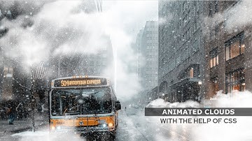 Cloud Animations with the help of Pure CSS