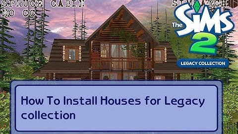 How to install houses/community lots or apartment for Sims 2 Legacy collection
