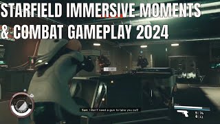 When Starfield Is At Its Best - Immersive Moments & Combat Gameplay Compilation 2024