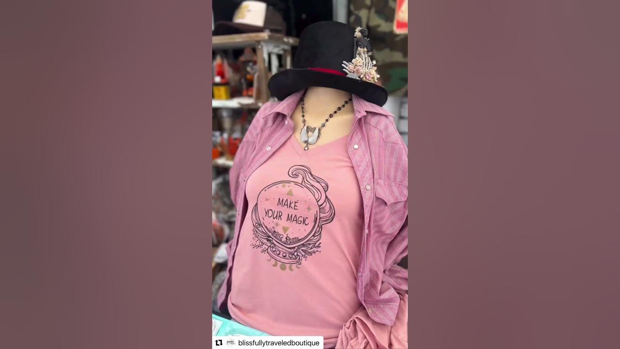 Make Your Magic Tshirt Round Top,Tx Fall show YouTube