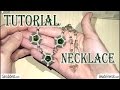 BeadsFriends:  beading tutorial - Seed beads necklace - Peyote stitch