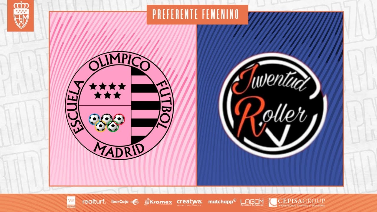 CDE Olímpico de Madrid Fútbol Femenino vs CDE Juventud Roller | Preferente Femenino grupo II