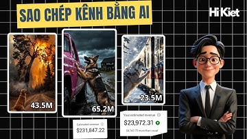 Mình đã dùng AI để sao chép kênh YouTube và kiếm hơn 15.000$/tháng như thế nào?