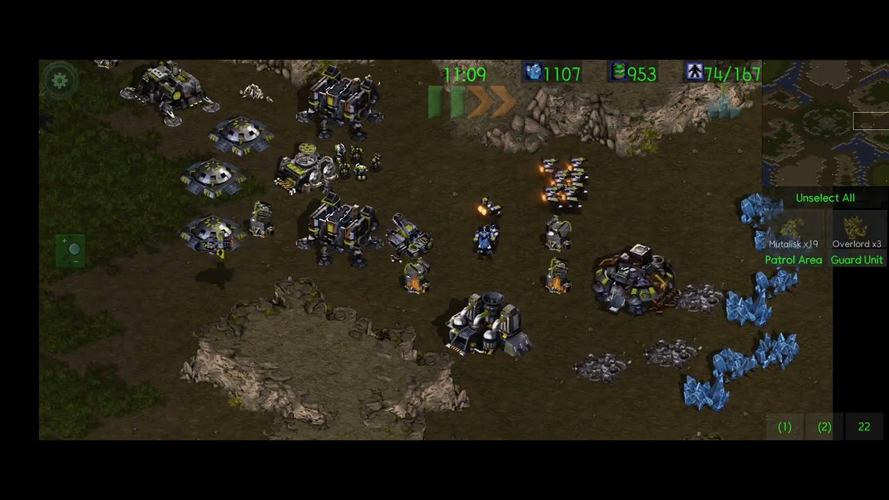 스타크래프트(모바일) lee 9(Z) vs han 3(T) 'Lost Temple' 26.02.07[1]