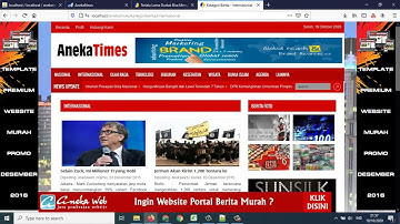 Source Code Aplikasi Portal Berita pro php Mysql