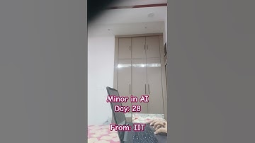 29/9/2024: Day 28 Minor in AI from IIT, Ropar #minorinai #python#pythonprogramming #learningpython