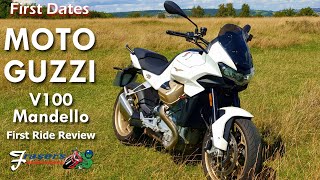 Moto Guzzi V100 Mandello First Ride Review! ※ First Dates