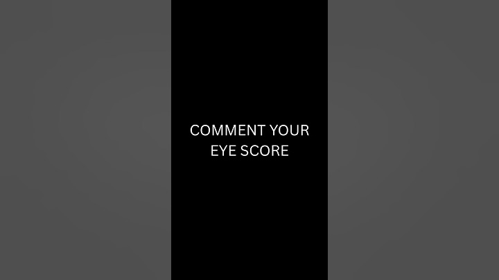 a short eye test for your eyes