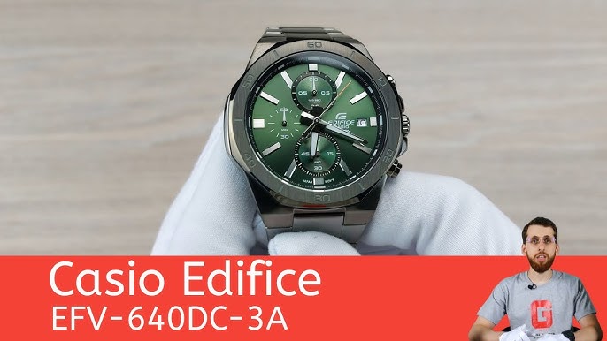 Edifice Reloj Casio EFV-640DC-3AVUEF Acero Hombre