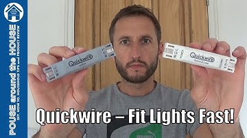 Quickwire aansluitdoos & splitter REVIEW en DEMO. Snel lampen monteren!