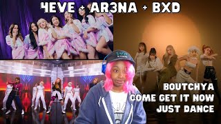 KPOP STAN REACTS TO TPOP GIRL GROUPS| [4EVE + AR3NA + BXD ]| #thaipop #thailand #tpop