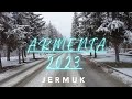 Mustvisit places in armenia jermuk uncovered snowfall  december 2023 4k.s