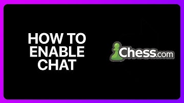 How To Enable Chat In Chess.com Tutorial