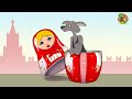 Wolf and Seven Little Goats - Moscow City Adventure | KONDOSAN English Bedtime Stories for Kids