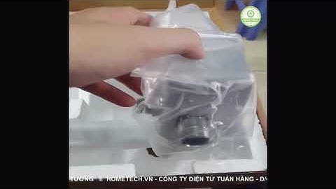 Vòi rửa tay cảm ứng cao cấp gắn tường - Nhà thông minh Hometech.vn