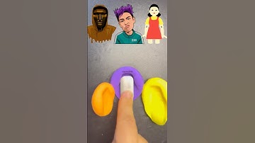 Guess the mixed colors of Squid Game 2 #squidgame2 #colormixing #shorts #reachel2016