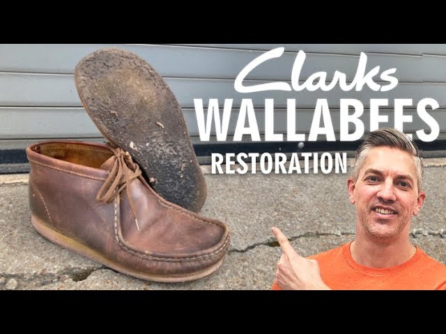 Clarks Originals x Wu Tang Wallabees NAVY - Review + on feets!!  #clarksoriginals #wallabee #onfeet 