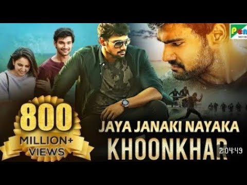 Jaya Janaki Nayaka KHONKHAR  | full Hindi Dubbed Movie | Bellamkoda, sreevinash , Rakul Preet Singh