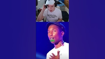 Thumbnail of the crowd shocked Pharrell Williams😭😭#shorts