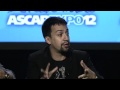 Capture de la vidéo Lin-Manuel Miranda On Songwriting At The 2012 Ascap "I Create Music" Expo