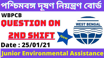 WBPCB Discussion 2021 || Question On Junior Environmental Assistance ||