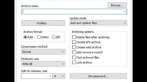 maximum compression How to Highly Compress files using Winrar