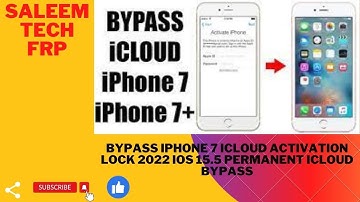Iphone 7 plus icloud Activation iOS 15.1 Permanent Unlock solution iCloud Activation Lock 100% done