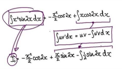 Video 1944 - Integrate x^2sin2x - Practice
