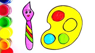 Bolalar Uchun Boyoqlar Rasm Chizish Сурет Салып Уйрену Краски Сурет Салу Как Нарисовать Краски?