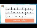 Lowercase Alphabet Handwriting Quiz
