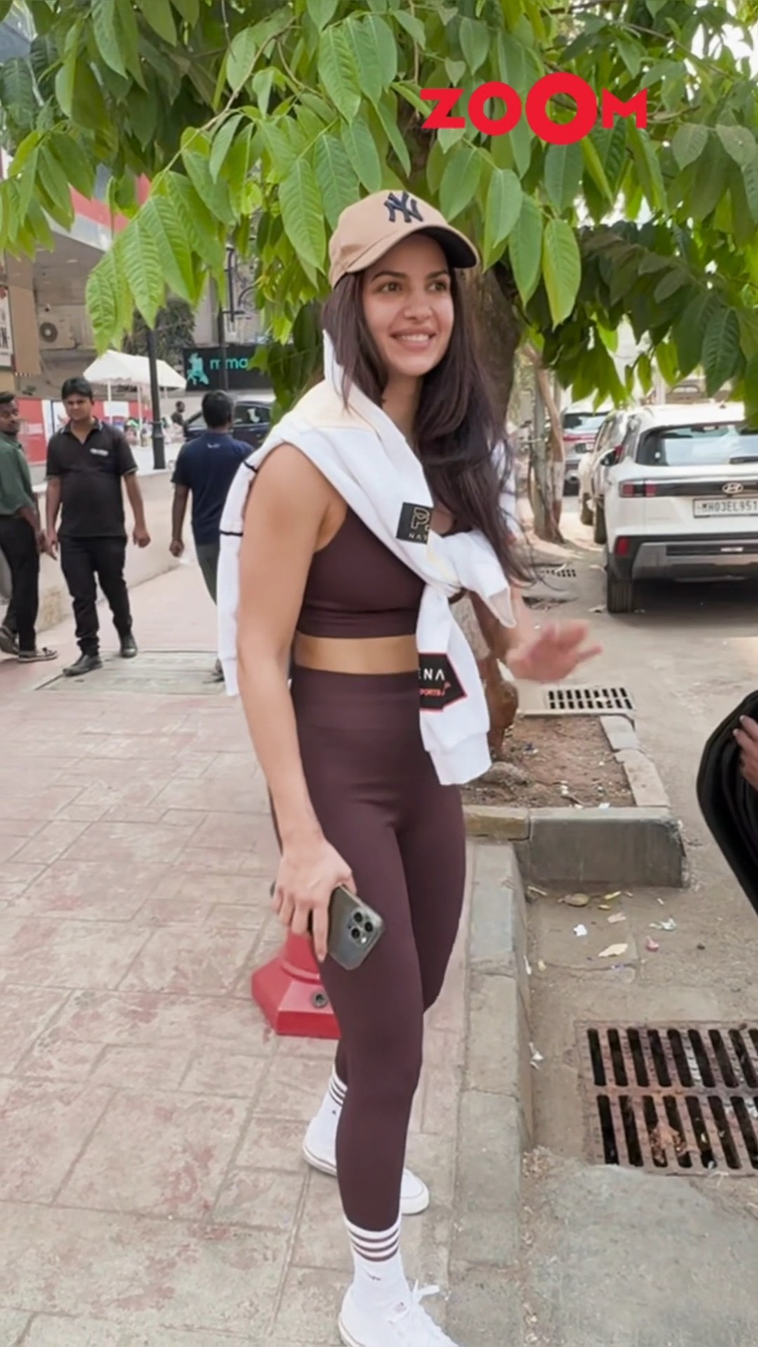 Natasa Stankovic SMILES and POSES for the paps as spotted in the city ? #natasastankovic #shorts
